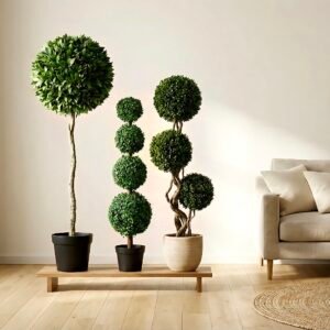 3 Dirbtinių augalų rinkinys "Oazė"