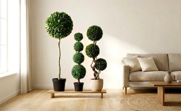 3 Dirbtinių augalų rinkinys "Oazė"